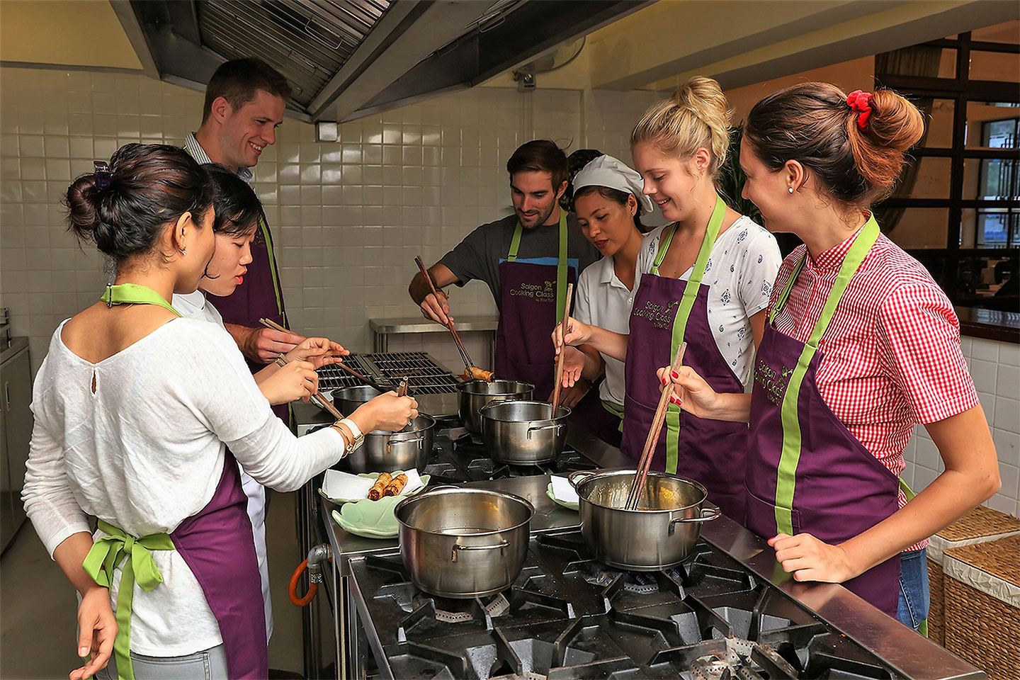 Learn to cook like a pro with the expert chefs of Ho Chi Minh City