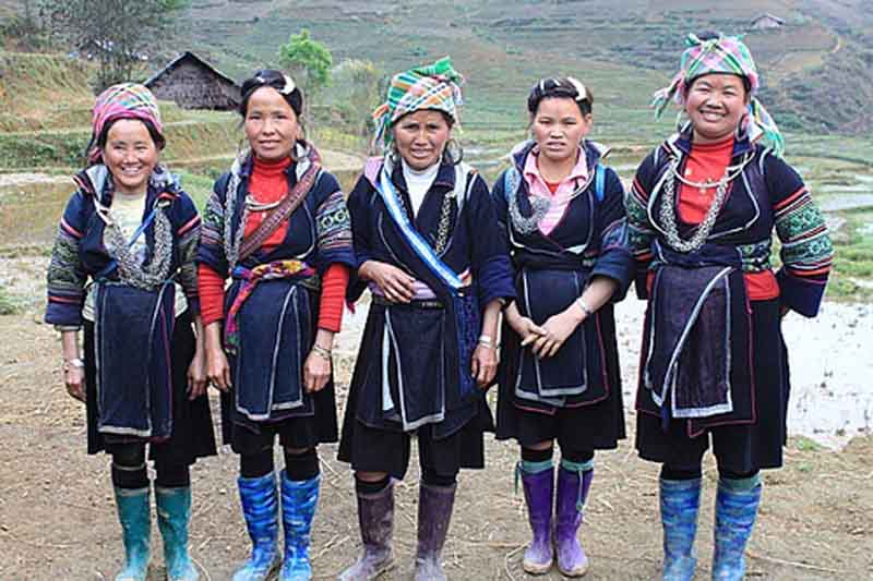  H'mong ethnic people in Sapa