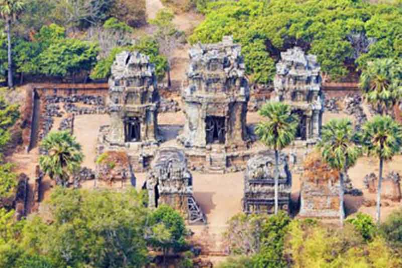 Angkor temple panorama