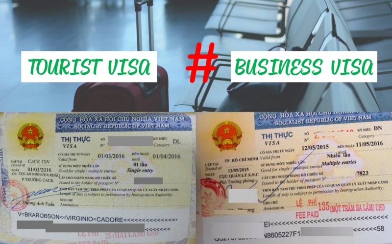 There are big differences between a tourist visa and a work visa