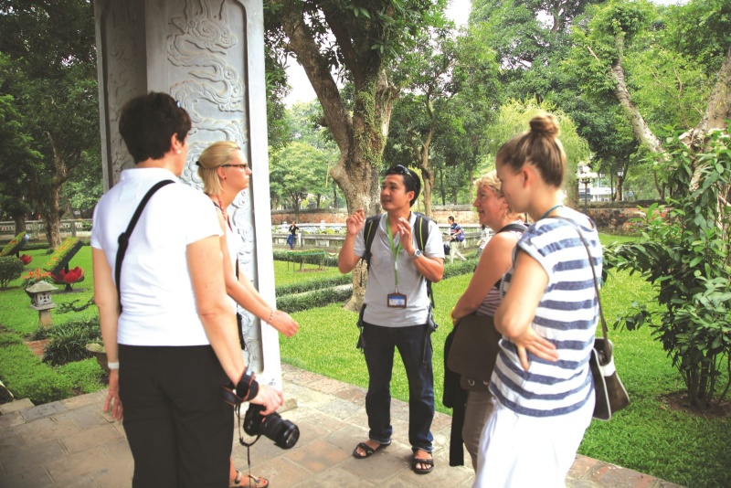 Vietnamese tour guides have an abundant knowledge about the country