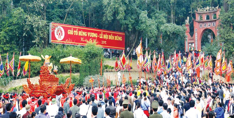 Hung King Temple Festival is one of the most sacred Vietnam holidays