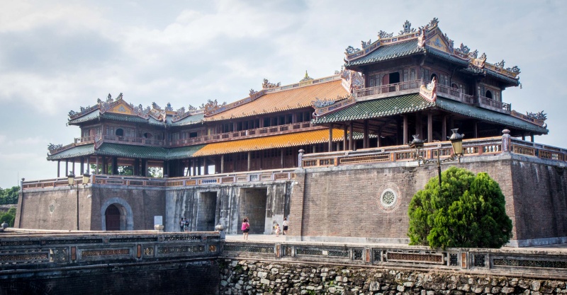 The Imperial Citadel of Hue is an important historical attraction