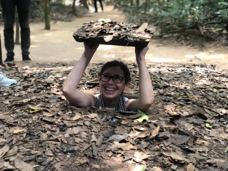 Cu Chi Tunnels is one of the most fascinating destination in Vietnam