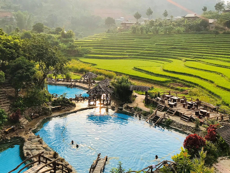 Have a soak in the wonderful hot springs of Vietnam