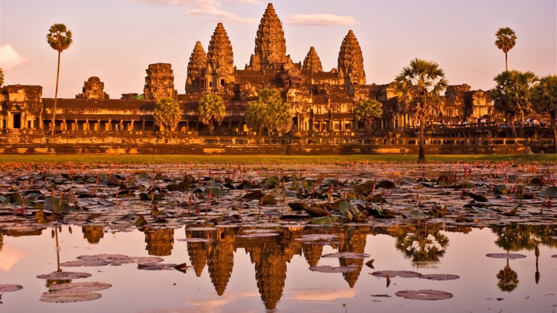 Angkor Wat is a must-see place on Vietnam and Cambodia tours