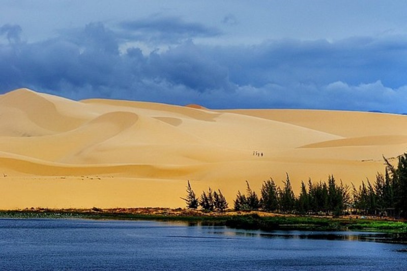 Mui Ne is also famous for its colorful sand dunes - most beautiful beaches in Vietnam
