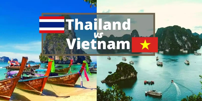 Vietnam is a cheaper country to travel than Thailand