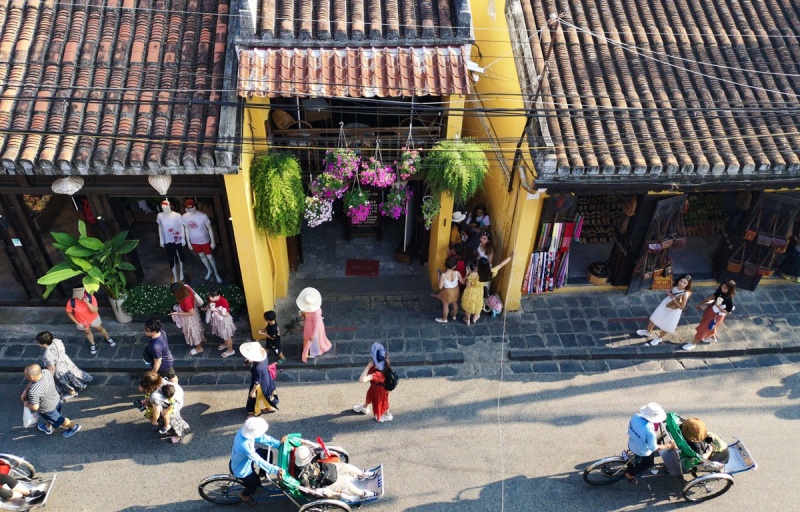 Visiting Hoi An February to August  to experience pleasant weather