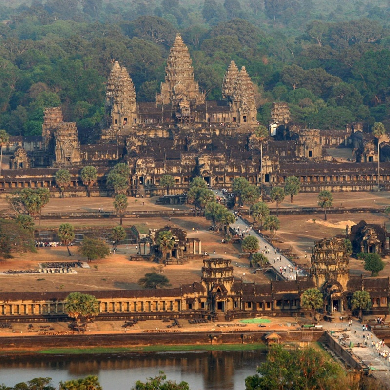 Explore the famous Angkor Wat of Cambodia throughout your multiple country trip