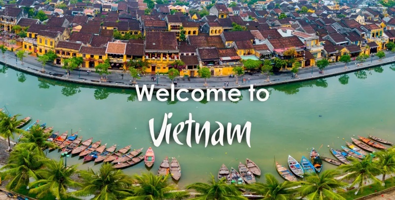 The best time to visit South to North Vietnam is between March and May