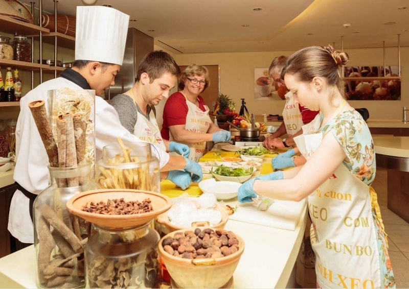 Join a cooking class as you go on Nha Trang tours