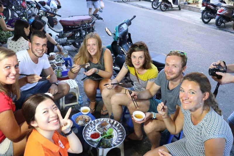 Enjoy the signature dishes of Hanoi on a street food tour
