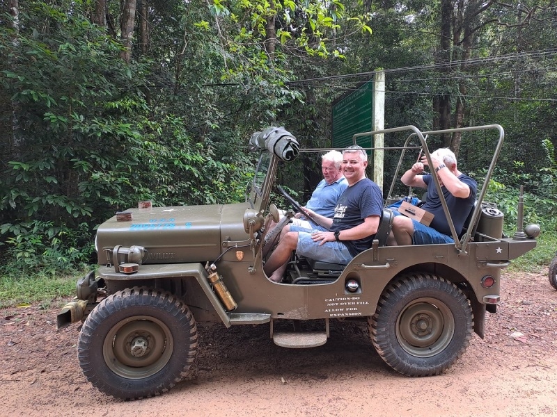 Explore the North of Phu Quoc in an old US Army Jeep car