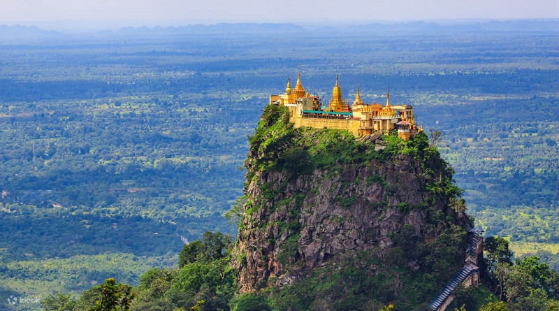 Explore Myanmar and go on a hiking trip to Mount Popa