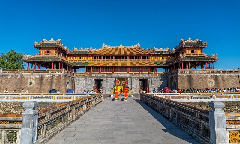 Explore the Imperial Citadel of Hue during Vietnam group tours