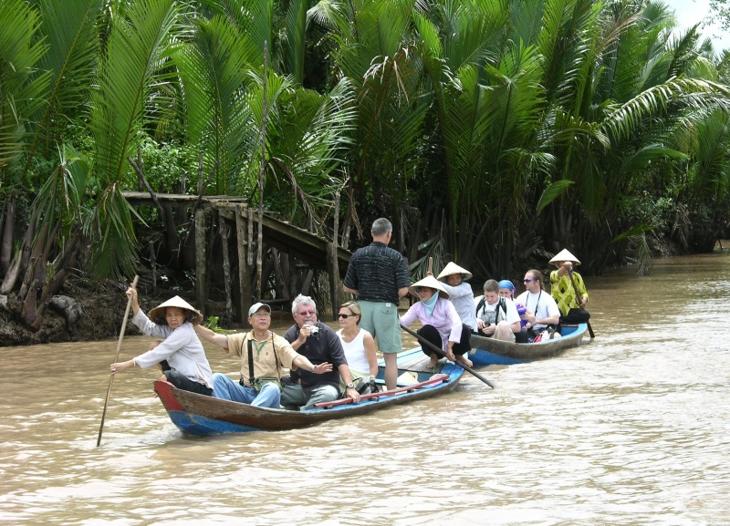 Join Vietnam group tours and venture the Mekong Delta