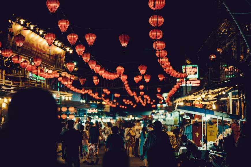 Night Market at Phu Quoc, Vietnam