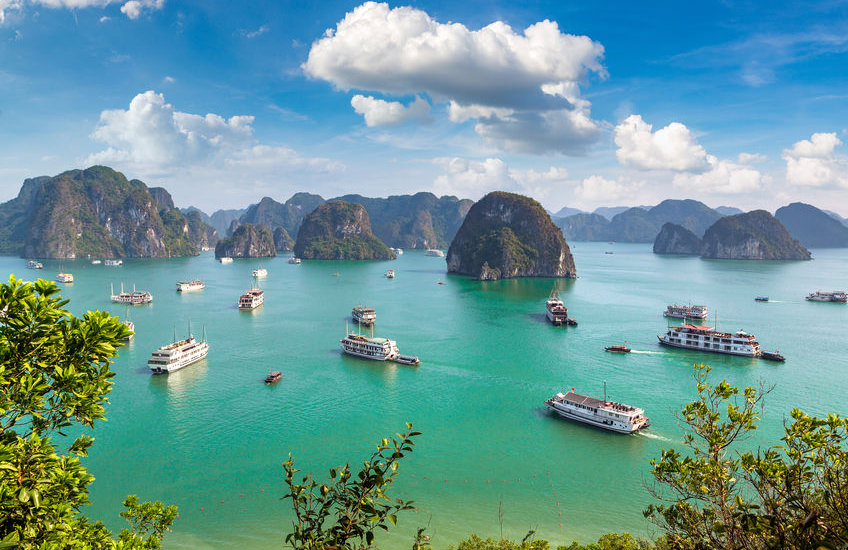 Visit some of the most iconic sites in Halong, Vietnam