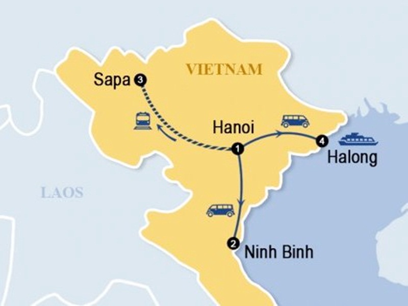 How to get from Halong Bay to Ninh Binh