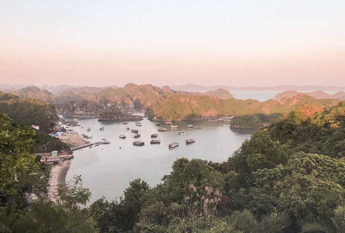Embark on a journey filled with breathtaking landscapes and vibrant culture as you explore the stunning route from Halong to Cat Ba