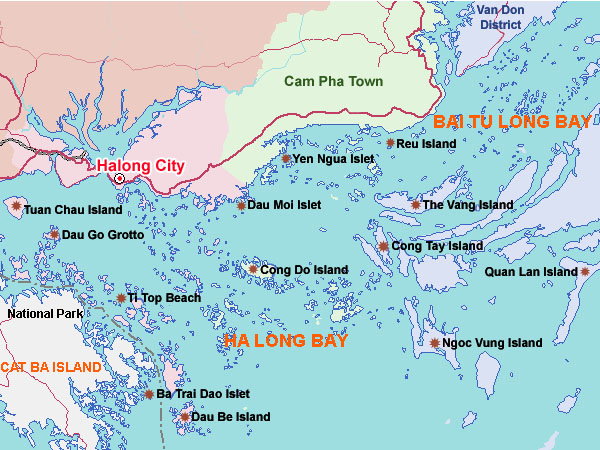 HA LONG BAY —VIETNAM