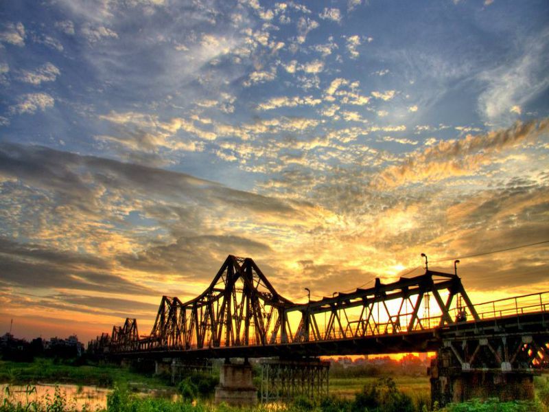 Long Bien Bridge, Hanoi