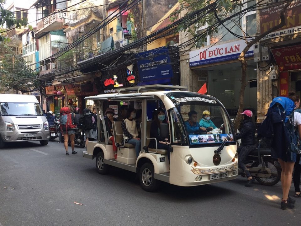 Exploring Hanoi by Electric Car - Hanoi Food Tours