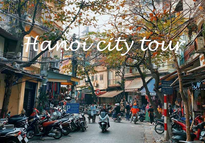 Hanoi city tour half day : Hanoi Old Quarter