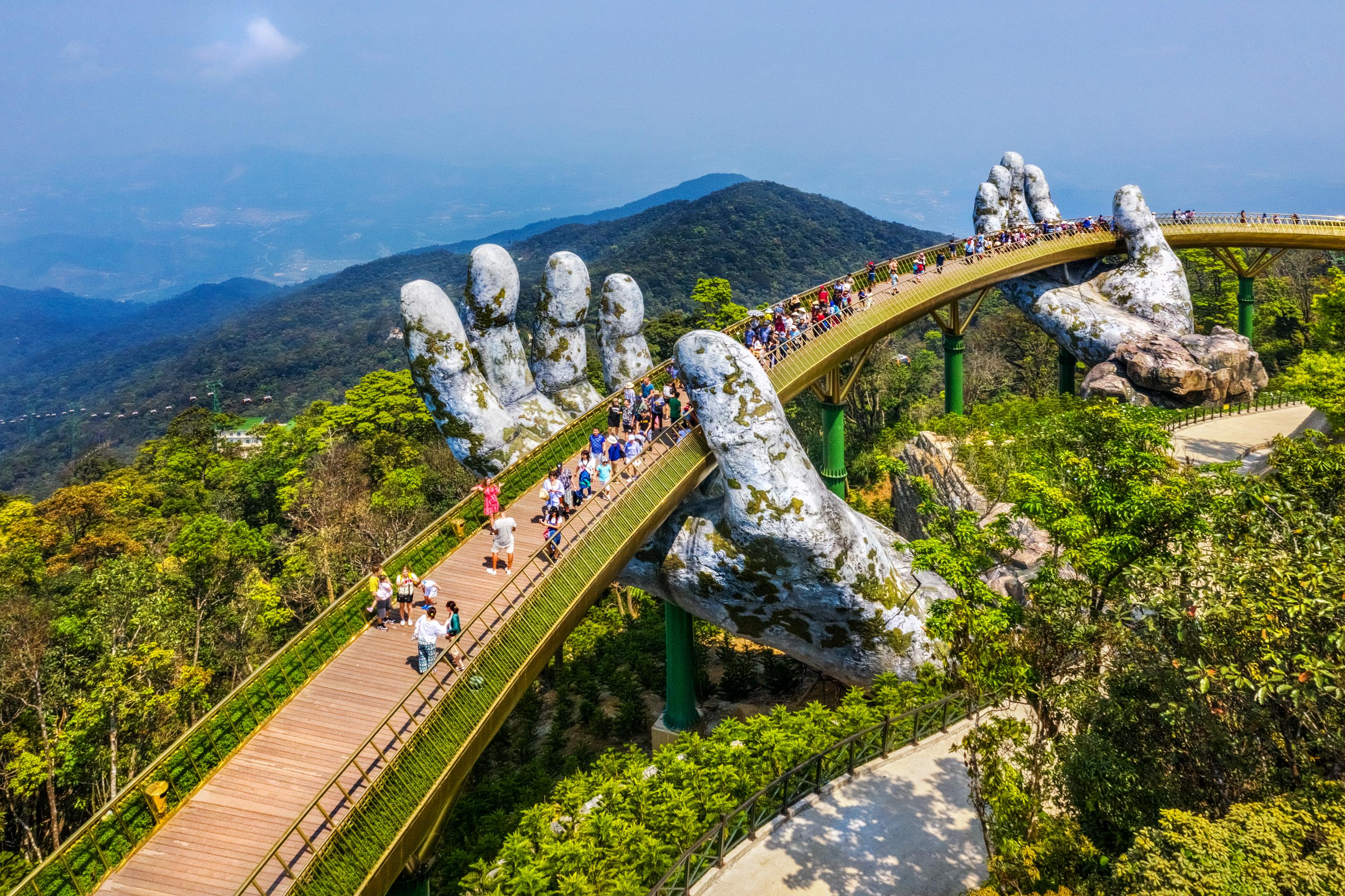 Best Vietnam Tours & Trips: Golden Bridge in Danang