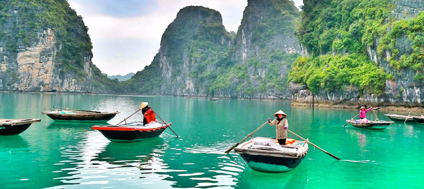 Wonderful North Vietnam: Halong bay