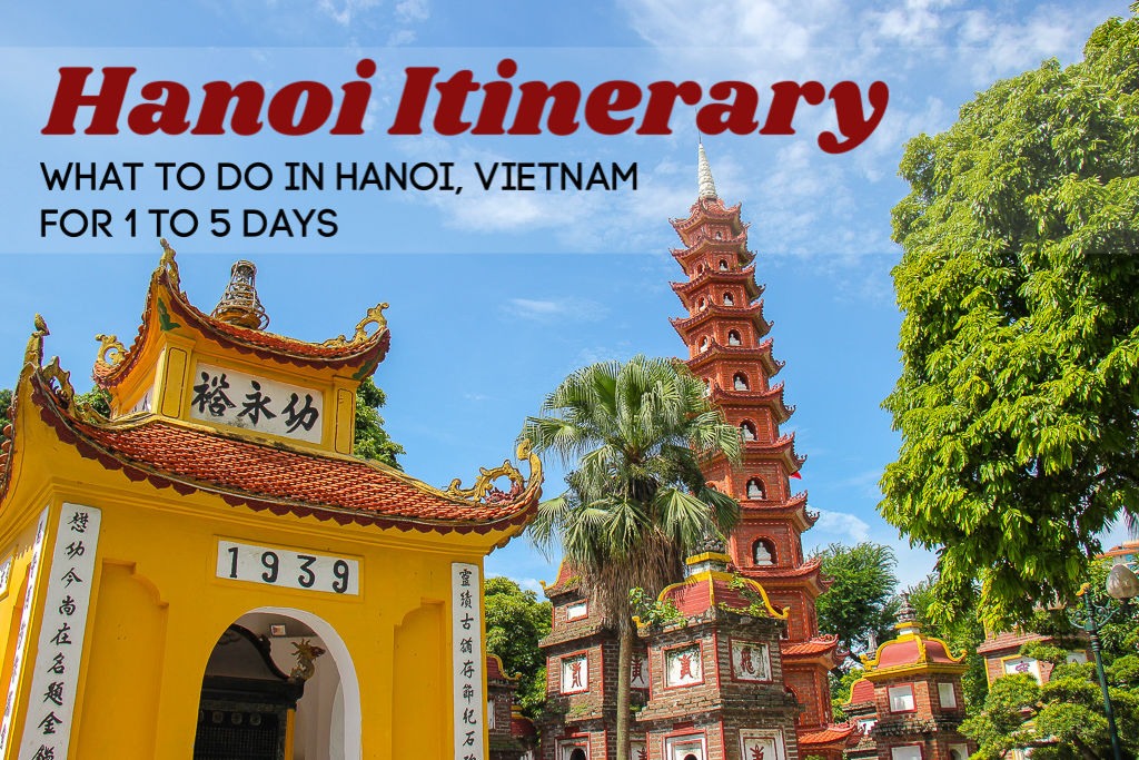 Hanoi Itinerary: Tran Quoc Pagoda