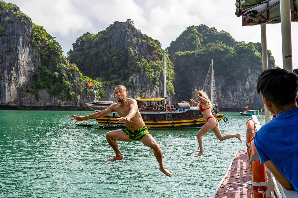 Island Hopping in Halong Bay - vietnam adventure holidays