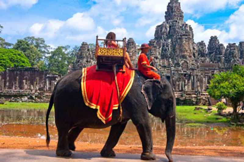  Elephant rideSiem Reap - Cambodia