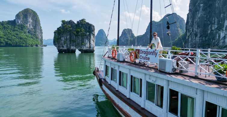 Take a voyage to the Halong Bay and witness the breathtakingly beautiful landscapes of lush green mountains - vietnam travel package deals