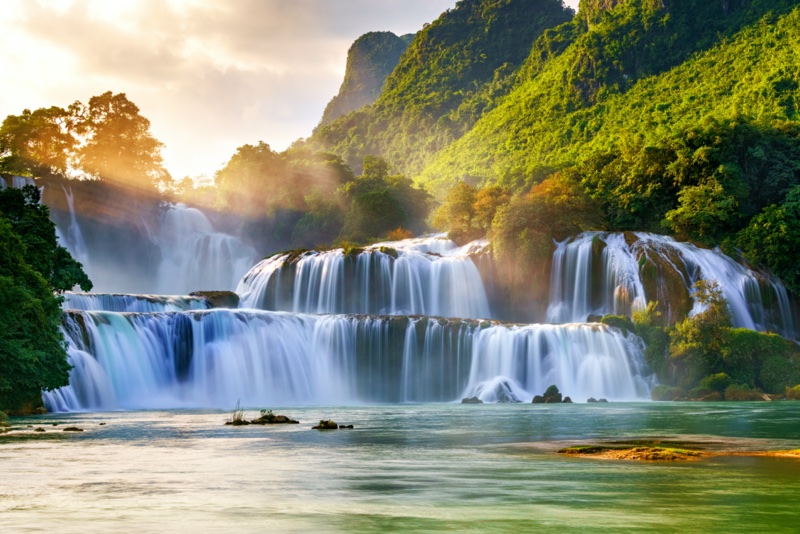 Take a leap of faith and discover the beauty of Ban Gioc Waterfall