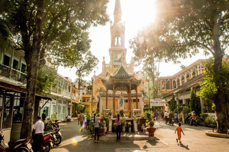 Take a spiritual journey to the beautiful Cha Tam Church in Ho Chi Minh City and discover the power of peace and faith - Cha Tam Church Ho Chi Minh City