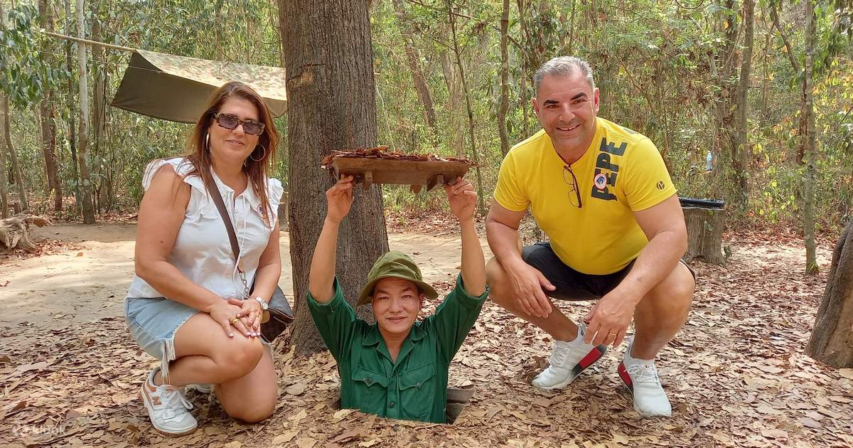 Visit the Cu Chi Tunnels and experience a piece of Vietnam history