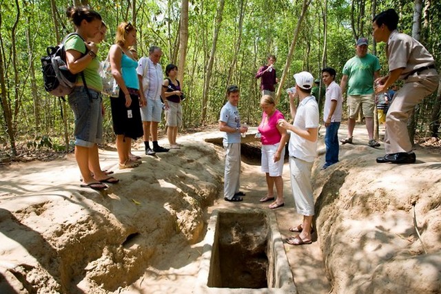 Get ready to explore the past, The Cu Chi Tunnels are an incredible combination of history and construction - Cu Chi Tunnels Saigon