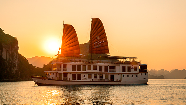 Violet Halong Cruise 2 days 1 night | Hanoi To Halong Bay
