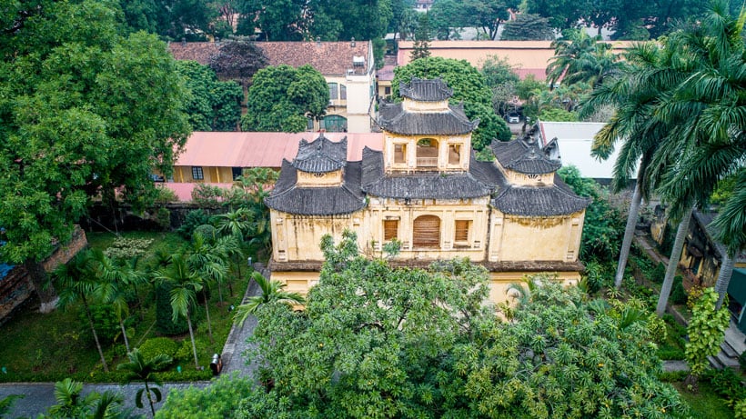 Evoking a sense of majestic wonder in the heart of Hanoi is Hau Lau