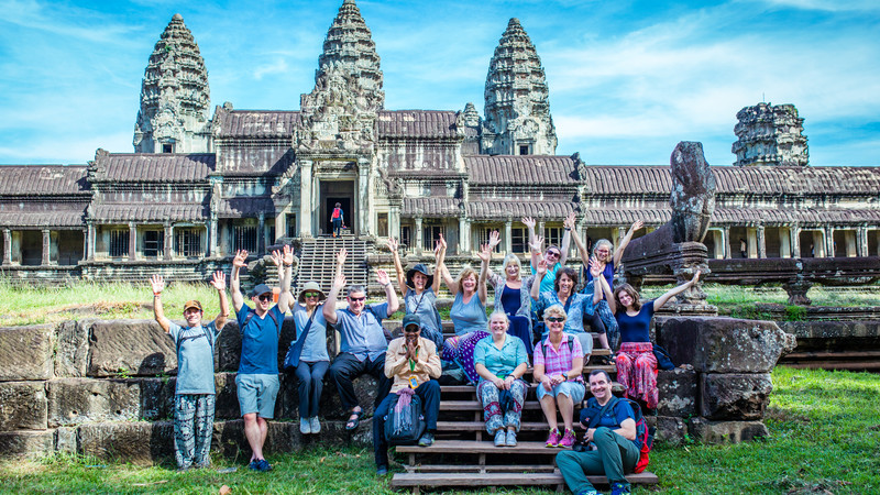 ​  Angkor Wat temple in Cambodia  ​
