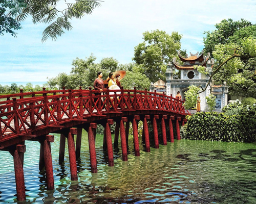  Explore the winding, ancient streets of Hanoi and get lost in the vibrant culture that has been preserved for centuries