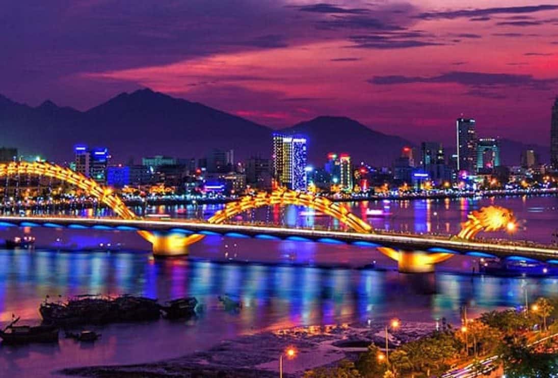 Da Nang city in Vietnam
