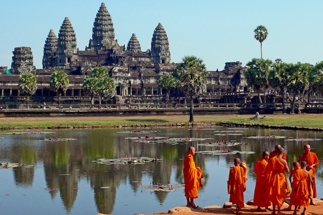 From the breathtakingly beautiful Angkor Wat in Cambodia