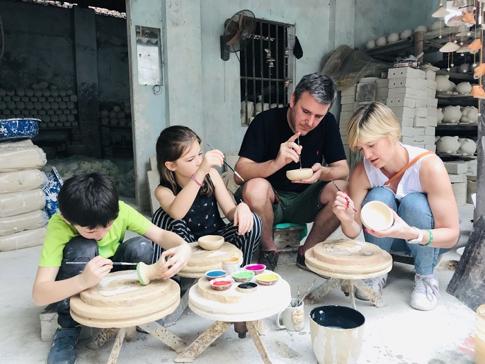 Bat Trang Ceramic Village - day trips hanoi