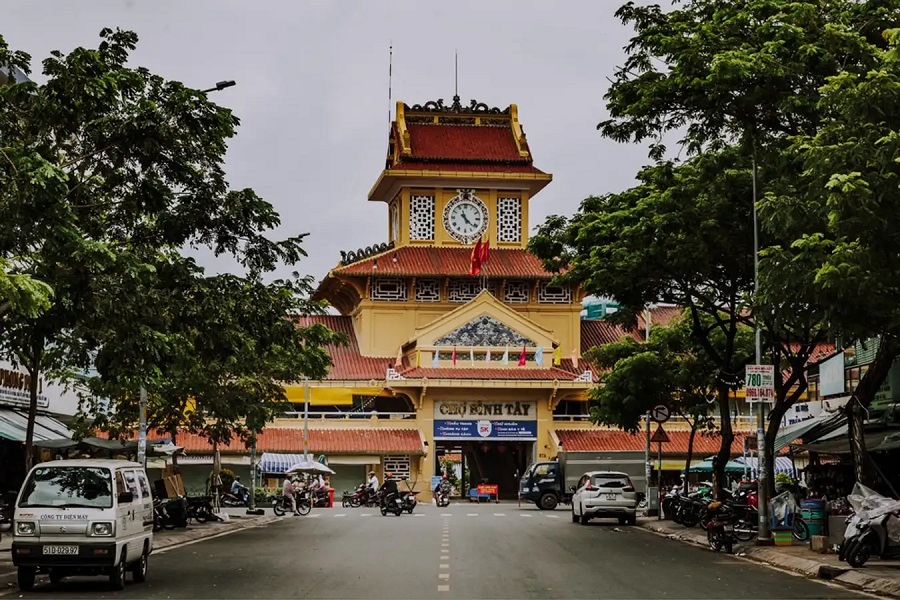 Explore this piece of history, Located in the heart of Saigon, Binh Tay Market has been serving its community since 1888