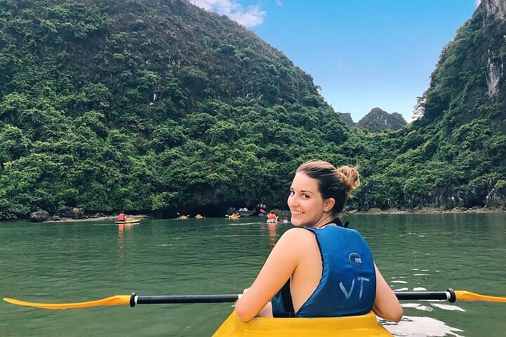 Unravel the secrets of Halong Bay up close and personal on a kayaking adventure - 10 days in vietnam