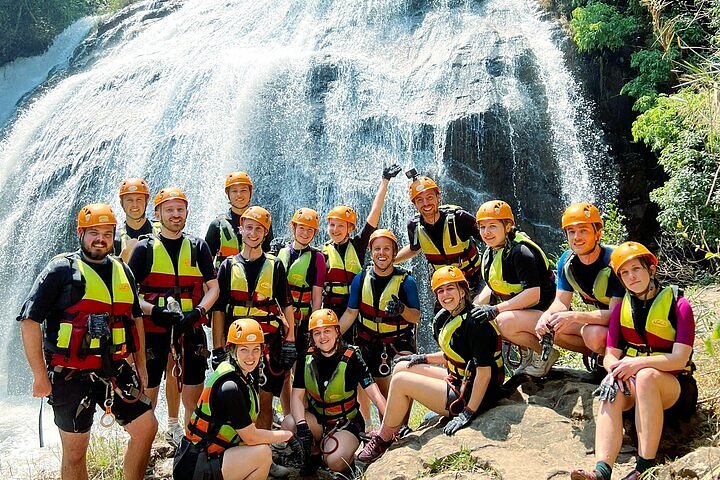 Ready for an adventure of a lifetime, Take the plunge and explore the wild with a canyoning company in Dalat