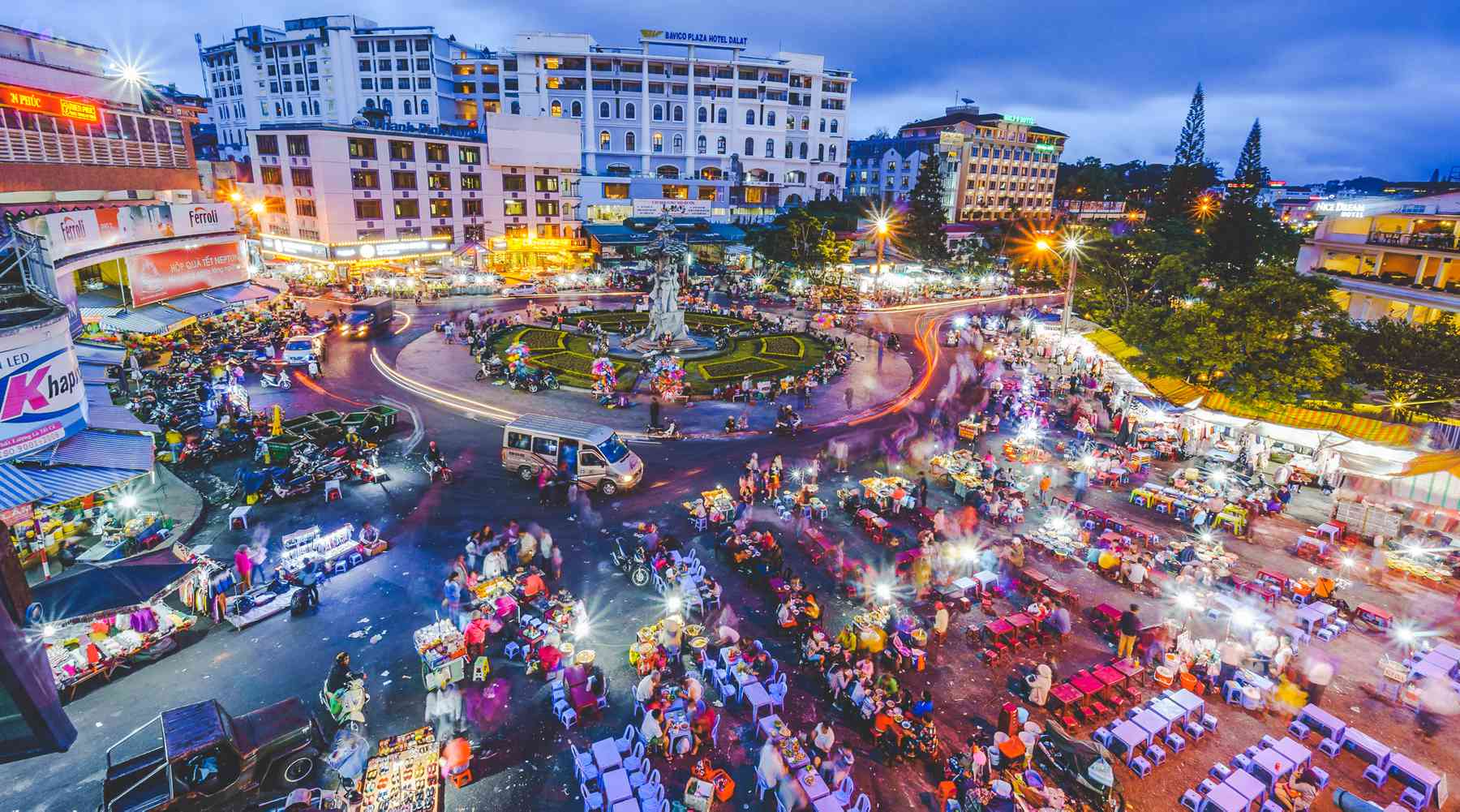 markets in vietnam: Da Lat Market